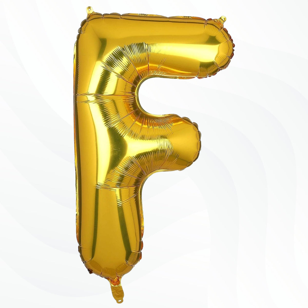 Flyloons Gold F Letter Foil Balloon Alphabets Balloons Perfect for Birthday Decoration Items, Anniversary, Bachelorette, Wedding