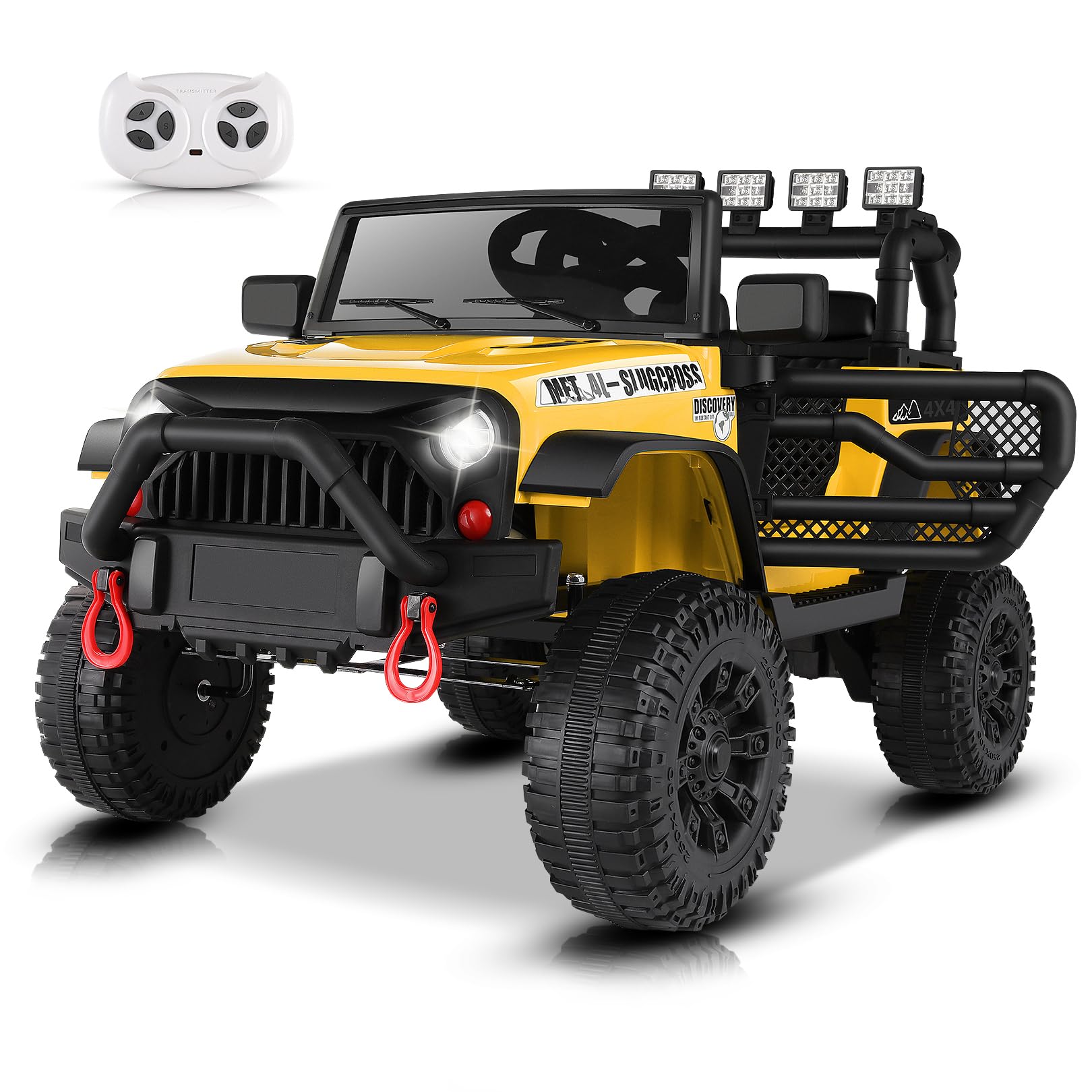 Hikole 12V Electric Car For Kids To Drive, Battery Car For Kid, Kids' Electric Vehicles, Powered Wheels With Remote, Bluetooth M