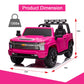 Luibas 24V 2 Seater Ride On Utv Car With Remote Control For Boys Girls, Ride On Car For Big Kids Licensed Chevrolet Silverado, K