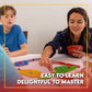 Nerkin Games Rolling Jokers - Strategic Twist On Jokers And Marbles Board Game - Nonstop Fun For Big Groups Of Adults And Family (Up To 8 Players)