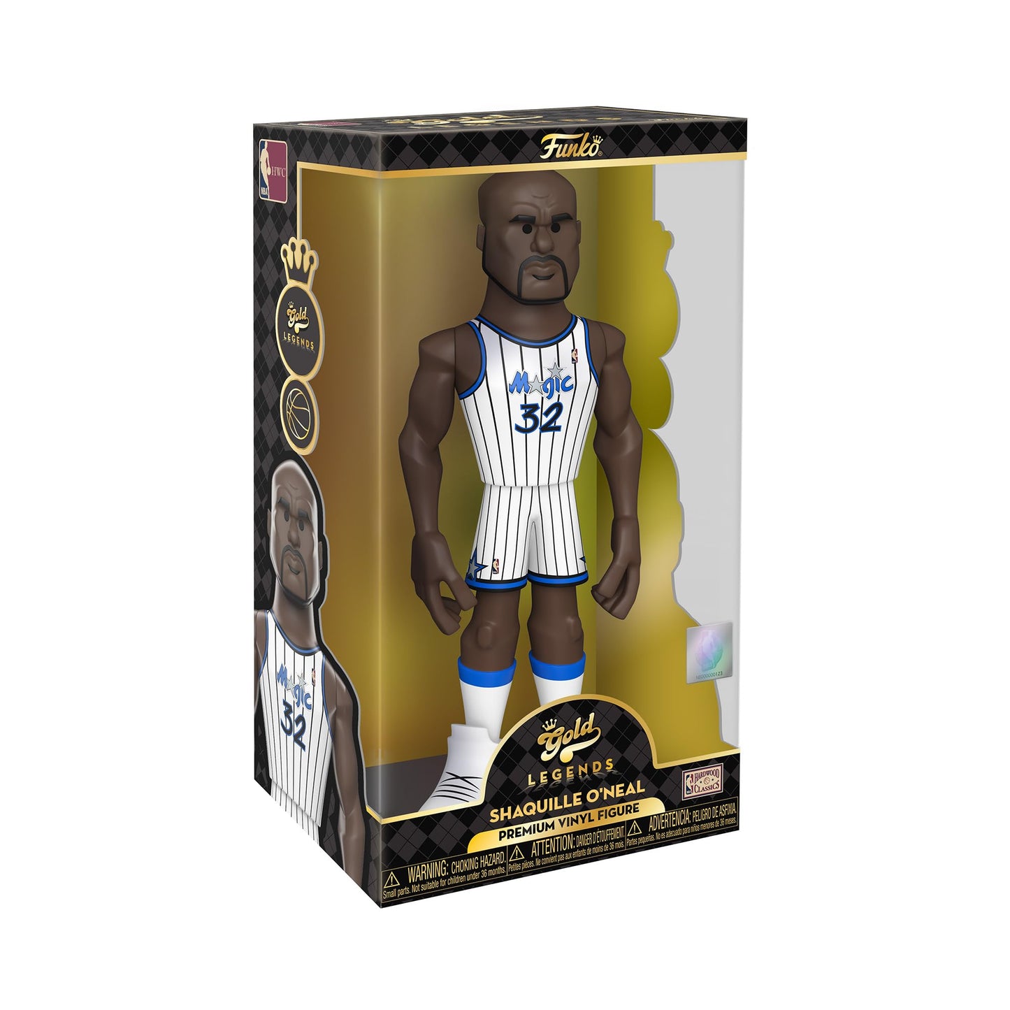 Gold 12' Nba Lg: Magic- Shaquille O'Neal W/Chase