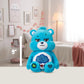 Care Bears 9'' Bean Plush (Glitter Belly) - Grumpy Bear - Soft Huggable Material!