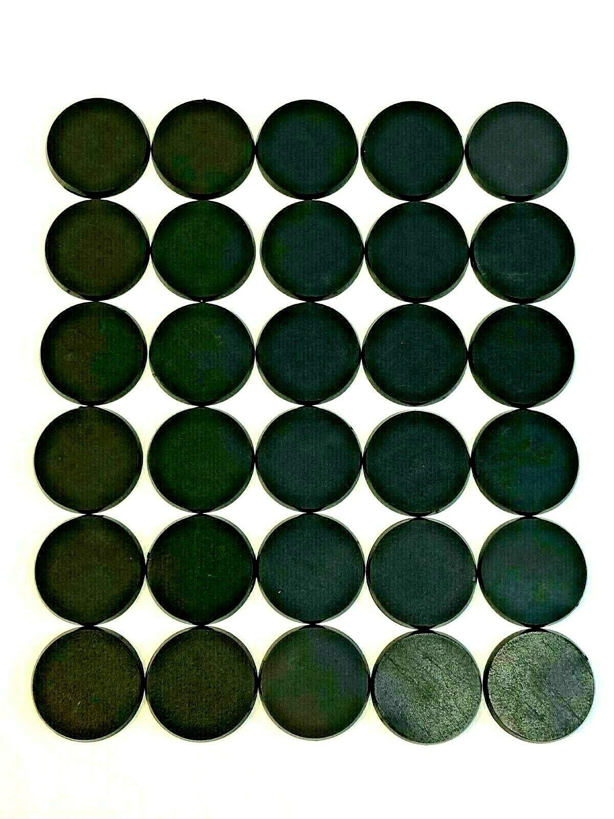 Lot Of 30 50Mm Round Bases For Warhammer 40K & Aos Gw Centurion Wargame Bitz