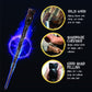 Handicraftviet Hand Carved Owl Wooden Magic Wand  Wizard Wands 15' for mature-themed and Child Great Gift for Halloween  Christmas and Birthday Party (Owl Wand)