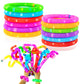 24 Pcs Light Up Party Favors For Kids 4-8 8-12, Led Glow Sticks Pop Tubes Pack, Christmas Goodie Bag Stuffer Fillers, New Year G