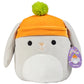 Squishmallows Original 10-Inch Valentina The Grey Easter Bunny - Official Jazwares Plush - Collectible Soft & Squishy Bunny Stuffed Animal Toy - Add To Your Squad - Gift For Kids, Girls & Boys