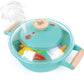 Hape Little Chef Cooking & Steam Playset | Toy Kitchen With Play Food And Accessories, For Children Ages 3+ Years