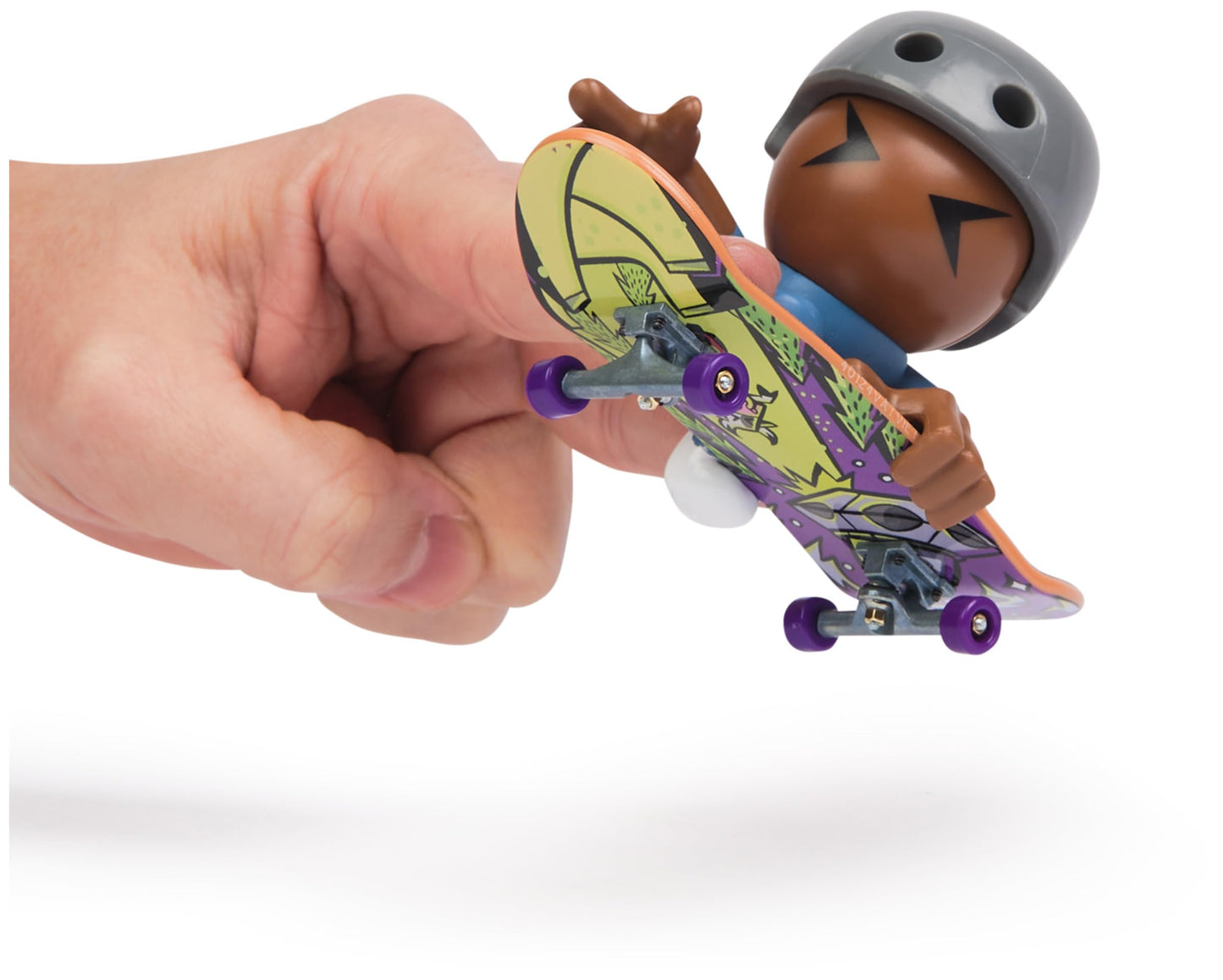 Tech Deck Sk8 Crew Character Fingerboard Mini Skateboard Collectible Personalised Toys For Kids 5+ Years Old (Models May Vary)