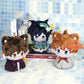 Genshin Impact Plush Toys Venti Zhongli Kazuha Xiao Plush Toy, Keychain Anime Figure Soft Stuffed Gift For Game Fans(Raiden Shogun)