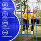 2X55Ft Ninja Warrior Obstacle Course For Kids With 13 Obstacle Course Accessories-Swings, Monkey Bars, Arm Trainers And More, Su