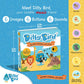 DITTY BIRD Safari Sound Book for Toddlers | Interactive Animal Sounds | Sturdy Cardboard | Multicolor
