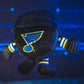 Bleacher Creatures St. Louis Blues 8'' Nhl Kuricha Hockey Puck Sitting Plush - Soft Chibi Inspired Plush