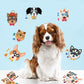 24 Sheets Dog Make A Face Sticker Sheets For Kids Todders Activities, Make Your Own Stickers For Kids Birthday Party Favor Suppl