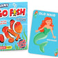 Giant Go Fish Card Game For Kids And Families – Play Go Fish And Old Maid – Large 5X7In Cards – Adorable Animal Art – A Fun Gift Idea For Boy/Girl – A Family Game For Ages 4+
