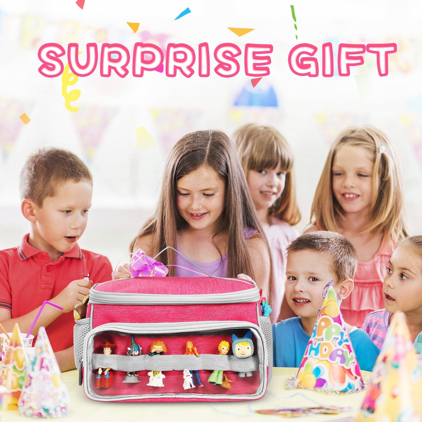 Portable Carrying Case Compatible With Toniebox Starter Set And Tonies Figurines, Storage Musical Toy Carrying Bag For Toniebox