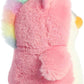 Aurora Pompom Penguin Plush Set Of 3: Pompom Dino, Pompom Dragon, And Pompom Unicorn, 7 Inches