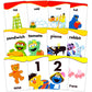 Sesame Street Educational Flash Cards For Early Learning. Set Includes Colors, Shapes & More, Abcs, Numbers And Beginning Words.