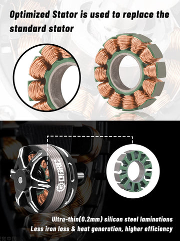 OGRC C2822 Outrunner Brushless Motor 1400KV RC Models Brushless Motor for SCX24 C10 JLU Deadbolt Gladiator Bronco Crawler Car