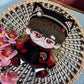 Niannyyhouse 15Cm Plush Doll Clothes Headwear Coat Pants Shoes Red Flame Set Soft Stuffed Plush Toy Dress Up Accessories (15Cm)