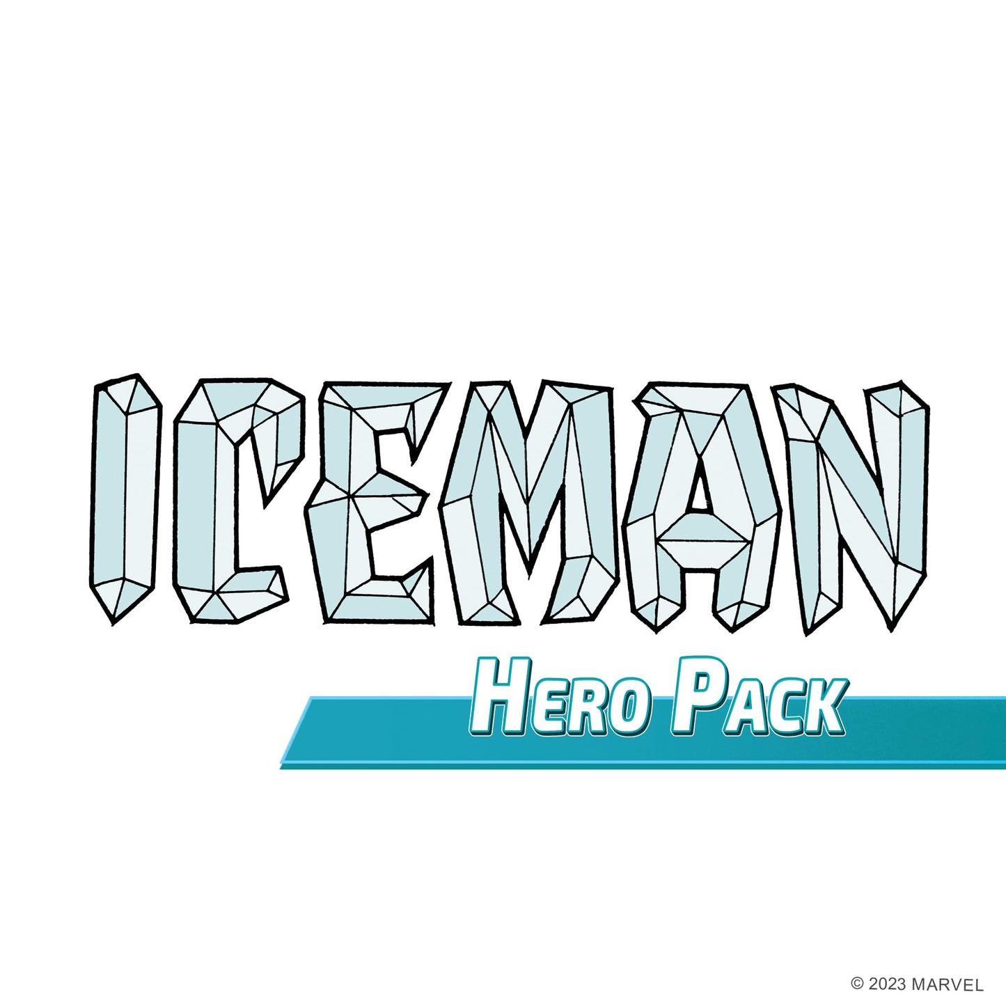 Fantasy Flight Games Marvel Champions The Card Game Iceman Hero Pack - Superhero Strategy Game, Cooperative Game For Kids And Ad