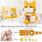 Qlt Qiaoletong Cute Animal Micro Mini Building Blocks Kit, Orange Cat Micro Bricks Building Toys For Adults, Party Favors For Kids 8-12+, Birthday Gift, Carnival Prizes (834 Pcs)