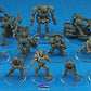 Litko Clear Round Miniature Bases | 1.5Mm Thick | Circular Figure Stands For Wargaming Boardgaming And Collectible Figures (25 C