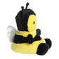 Aurora® Adorable Palm Pals™ Queeny Bee™ Stuffed Animal - Pocket-Sized Play - Collectable Fun - Yellow 5 Inches