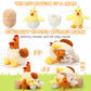 Skylety Chicken Stuffed Animal Plush Chicken Toys Egg Laying Hen With Zippered Belly, Hen House And Little Baby Chicks Stuffed Chicken For Easter Stuffers Party Supplies(Cute Style)