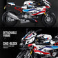 dOvOb Motorcycle 1000 RR Model Building Blocks Set - 912 Pieces, Large Plastic MOC Toys for Kids and Adults