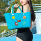 Lckaey Rubber Beach Bag Accessories-PVC Rubber decoration-for EVA Purse Bogg Inserts Y064Figure 31