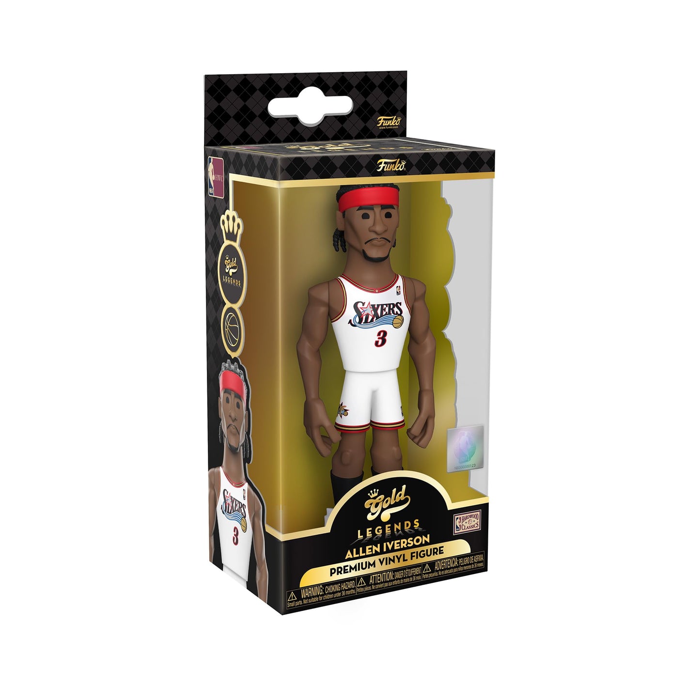 Funko Gold 5' Nba Legends: 76Ers - Allen Iverson (Styles May Vary)