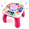 Thismy Early Development Baby Toys 6 To 12 Months,Activity Music Toys For Toddlers 11.8  11.8  12.2 Inches (Red)