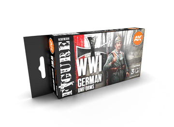 Ak Interactive 3G Wwi German Uniform - Plastic Modelling Paints & Accessories, Item # Ak-11629