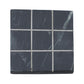 Deco 79 Contemporary Marble Game Set, 6' X 6' X 1', Black
