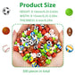 300 Pieces Sports Ball Pattern Mini Erasers For Kids, Assortment Novelty Pencil Erasers Bulk For Party Favor Home School Work Cl
