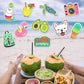 Summer Beach Kids Stickers For Water Bottles Waterproof Stickers Cute Girl Stickers For Hydroflask Computer Stickers For Girls(5