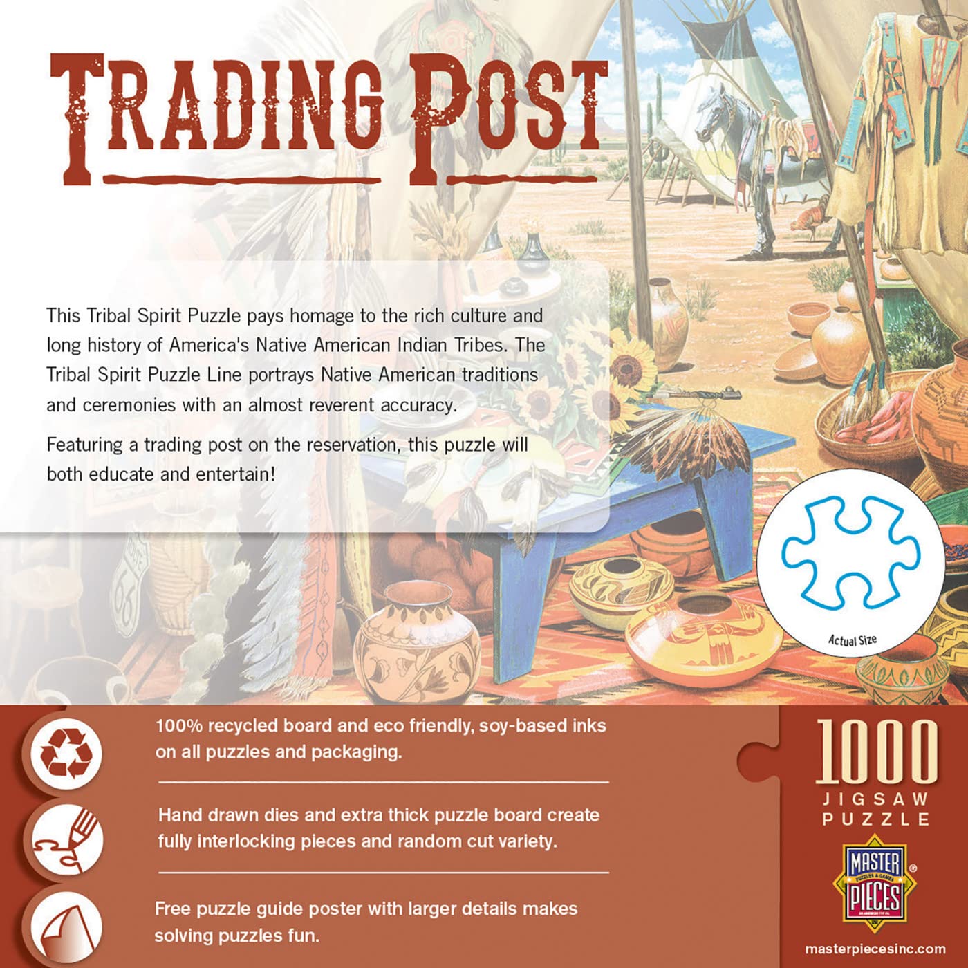 Trading Post 1000 Piece Jigsaw Puzzle