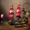 Pirate Ship Building Kit, Queen Anne'S Revenge Pirate Ship Building Set For Adults, Building Toys Gift For Kids Boys 8-12, Compa