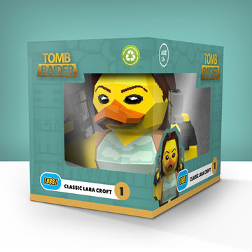 Tubbz Boxed Edition: Tomb Raider - Lara Croft Cosplaying Rubber Duck Vinyl Figure