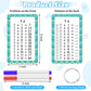 1 Pack of 13 Multiplication Flashcards with 2 Dry Erase Markers and 2 Rings Multiplication Flashcards Math Flashcards Educational Timetable Flashcards for 1st to 3rd Grades Fun Learning with Math Game