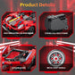 Sports Car Model Building Blocks Sets,1:18 Scale 513PCS Super Race Car Model for Adults,MOC Speed Technic Cars Model Kits Engine