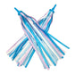 Platt Kid'S Bicycle Handlebar Streamers Colorful Ribbons Tassel For Girls Boys Bicycle Handlebar Scooter Handgrip (Blue 1Pair)