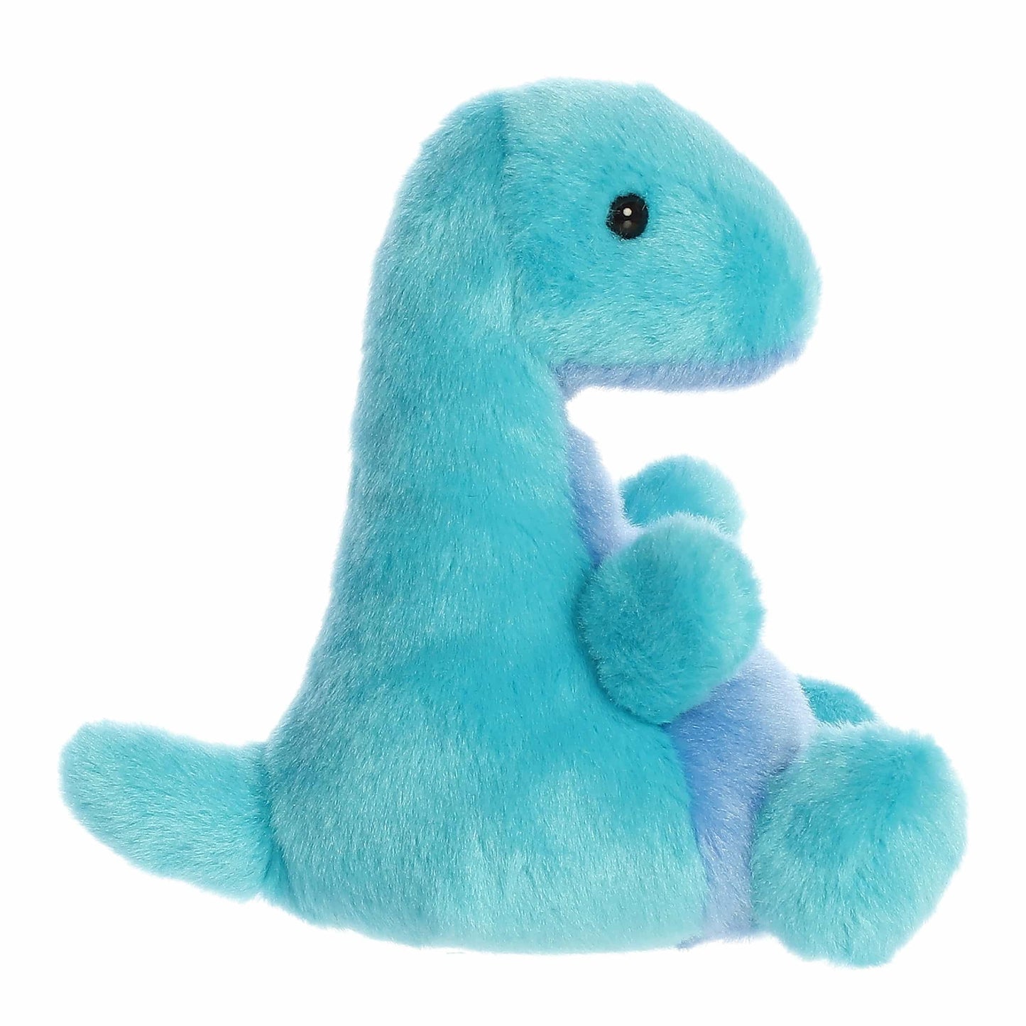 Aurora Adorable Palm Pals Glen Loch Ness Monster Stuffed Animal - Fun Collectible Plush for Kids and mature-themed Collectors - Perfect for Decorating Rooms and Birthday Gifts - Blue 5 Inches