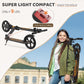 Wayplus Kick Scooter For Ages 6+,Kid, Teens & Adults. Max Load 240 Lbs. Foldable, Lightweight, 8In Big Wheels For Kids, Teen And Adults, 4 Adjustable Levels. Bearing Abec9