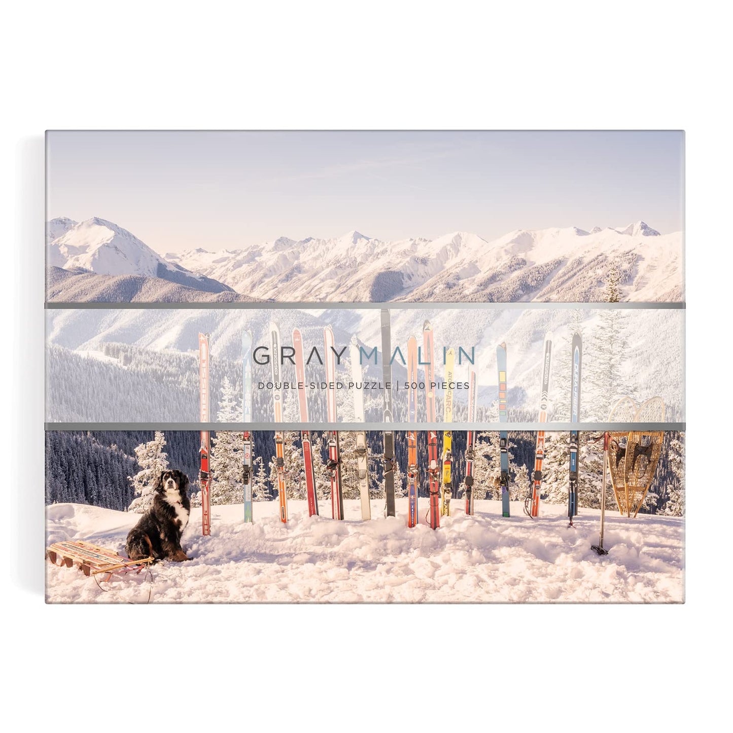 Gray Malin The Winter Holiday 500 Piece Double Sided Puzzle From Galison - Jigsaw Puzzle Featuring Malins Iconic Photography, Th