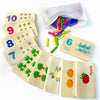 Wooden Number Counting Peg Board, Montessori Kids Math Counters, Montessori Counting Toys For 3 4 5 Years Old Kids, Toddler Preschool Learning Toys, Kindergarten Homeschool Autism Learning Materials