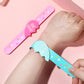 PAITUEND Friend Style Theme Slap Bracelets Party Favors-Cute Unicorn Rainbow Silicone Wristbands (6pack) for Boys & Girls Birthd