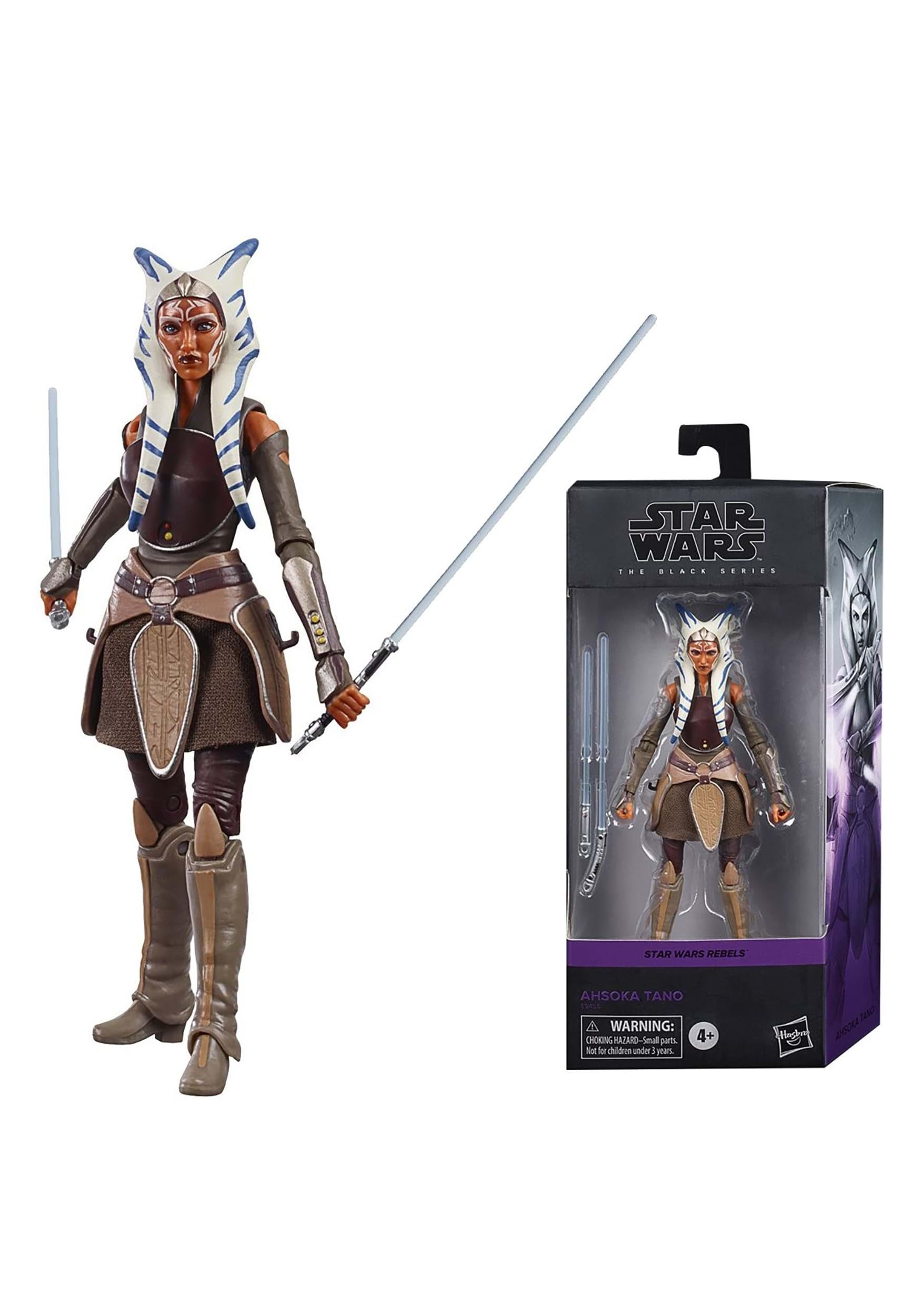 Star Wars The Black Series Ahsoka Tano Toy 6-Inch-Scale Rebels Collectible Action Figure, Toys For Kids Ages 4 And Up