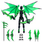 Migess Titan 13 Robot Action Figure,Dummy 13,Articulated Robot With Demon Wings, 3D Printed Robo 13 Action Figure Articulated (B