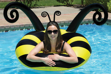 Poolmaster 39-Inch Swimming Pool Float Inner Tube, Zebra